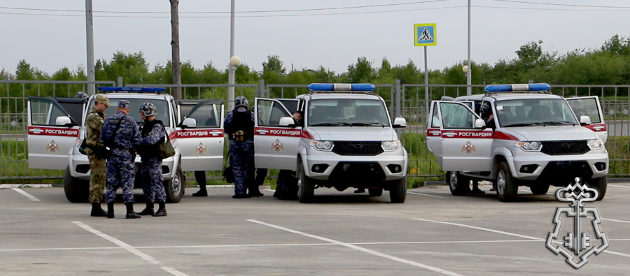 На Сахалине в антитеррористических учениях приняли участие росгвардейцы